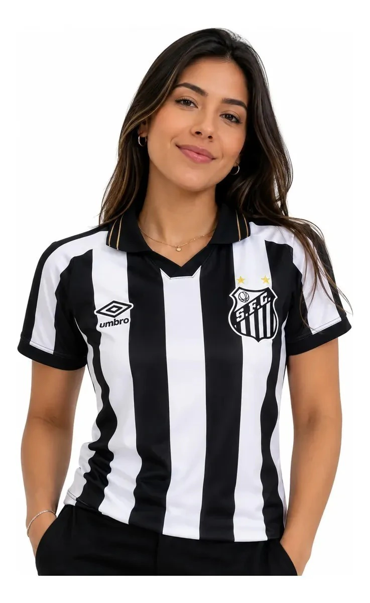 Santos Feminina Listrada - 1