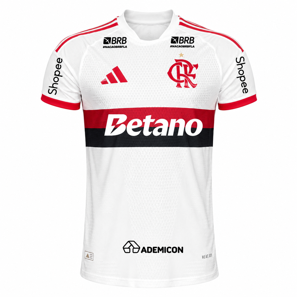 Flamengo Jogador Reserva FULL PATROCÍNIOS - 3