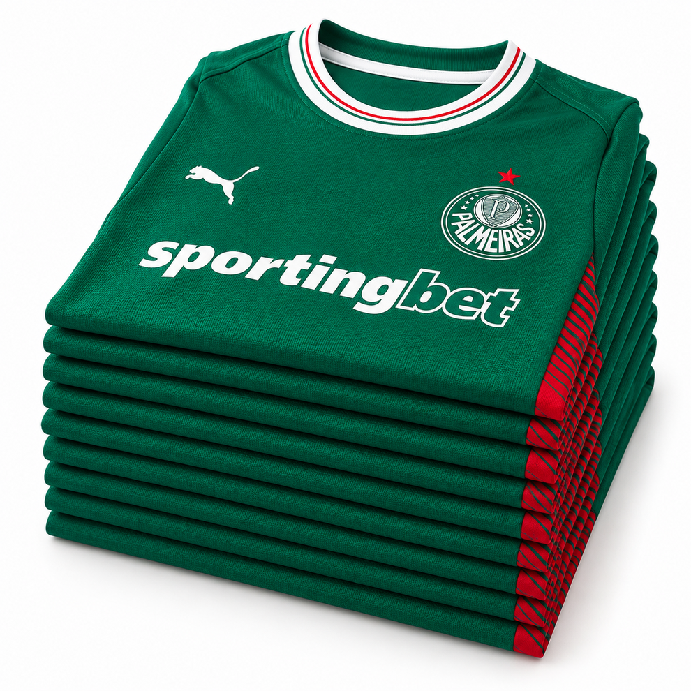 Grade Palmeiras Verde - Feminina - 1