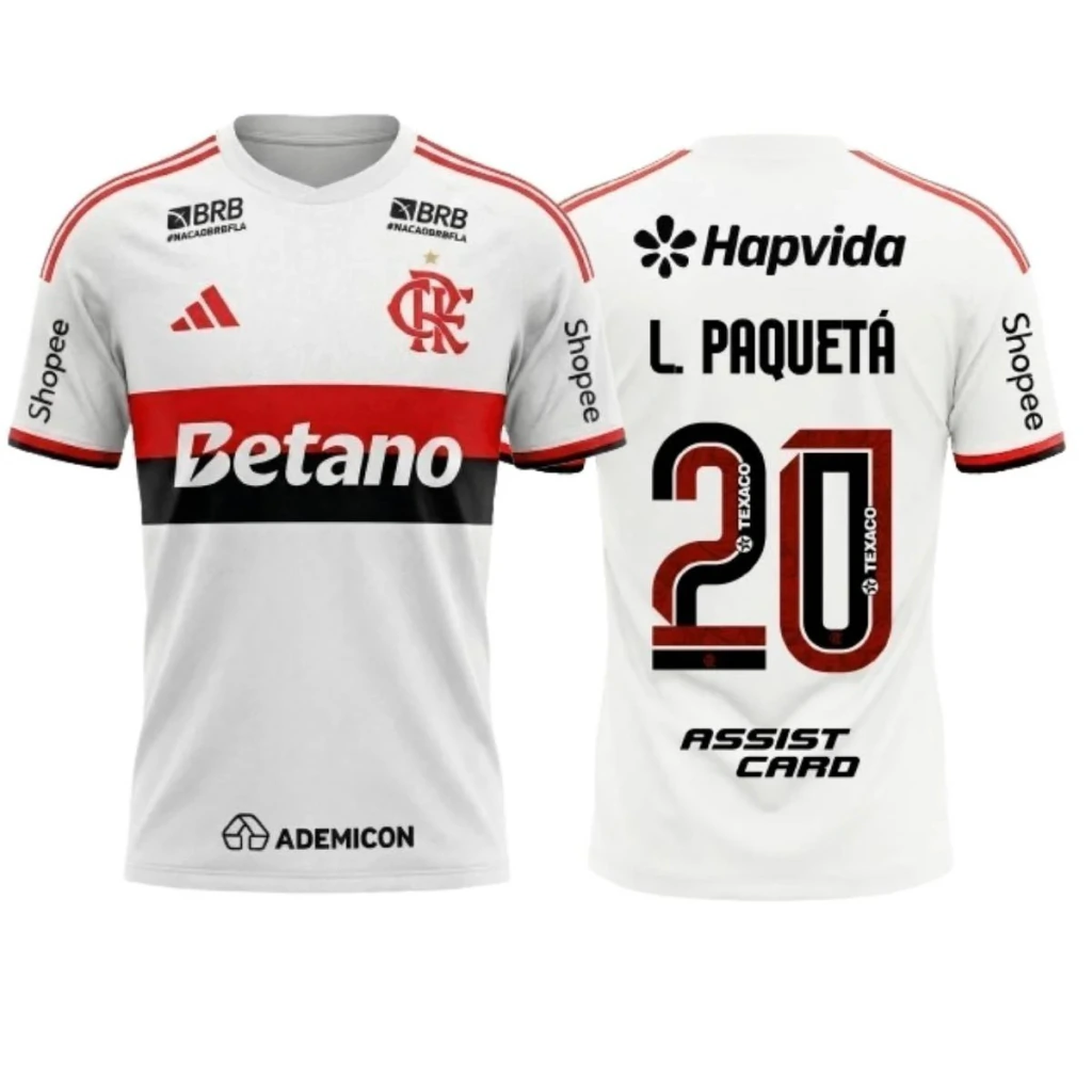 Flamengo Reserva Torcedor PAQUETÁ FULL PATROCÍNIOS - 1