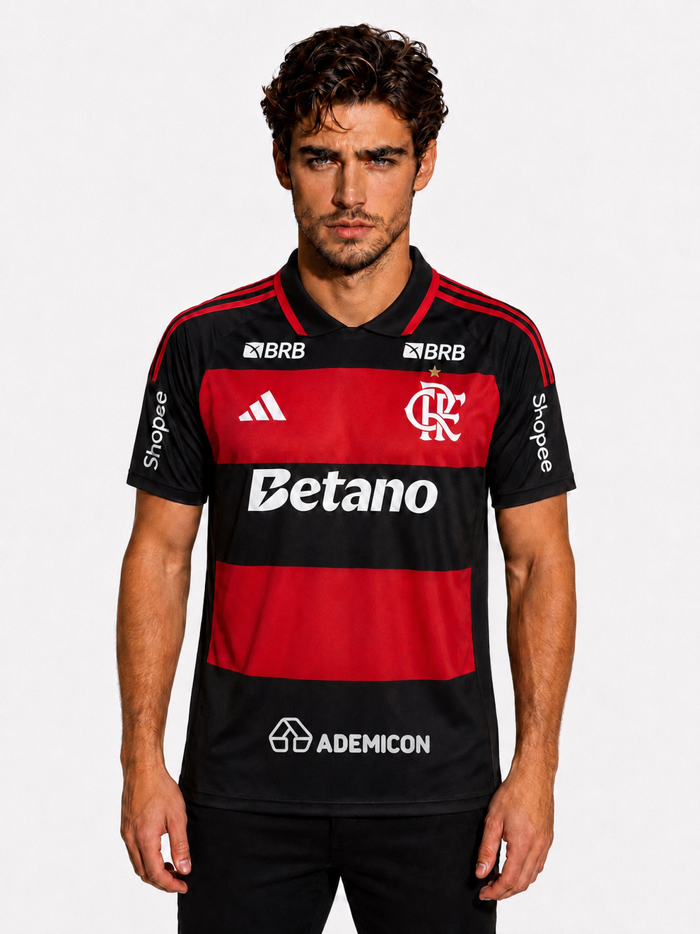 Flamengo Jogador Titular FULL PATROCÍNIOS - 1