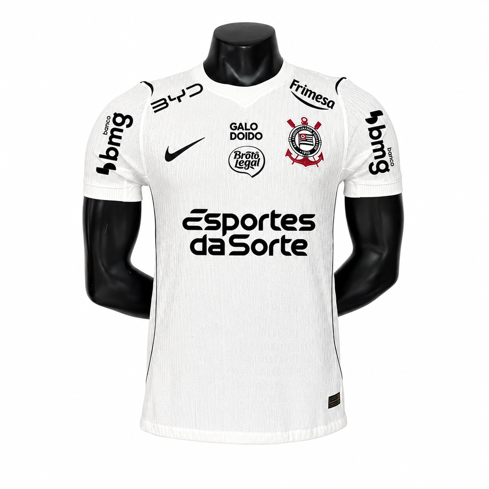 Corinthians Jogador Titular FULL PATROCÍNIOS - 3