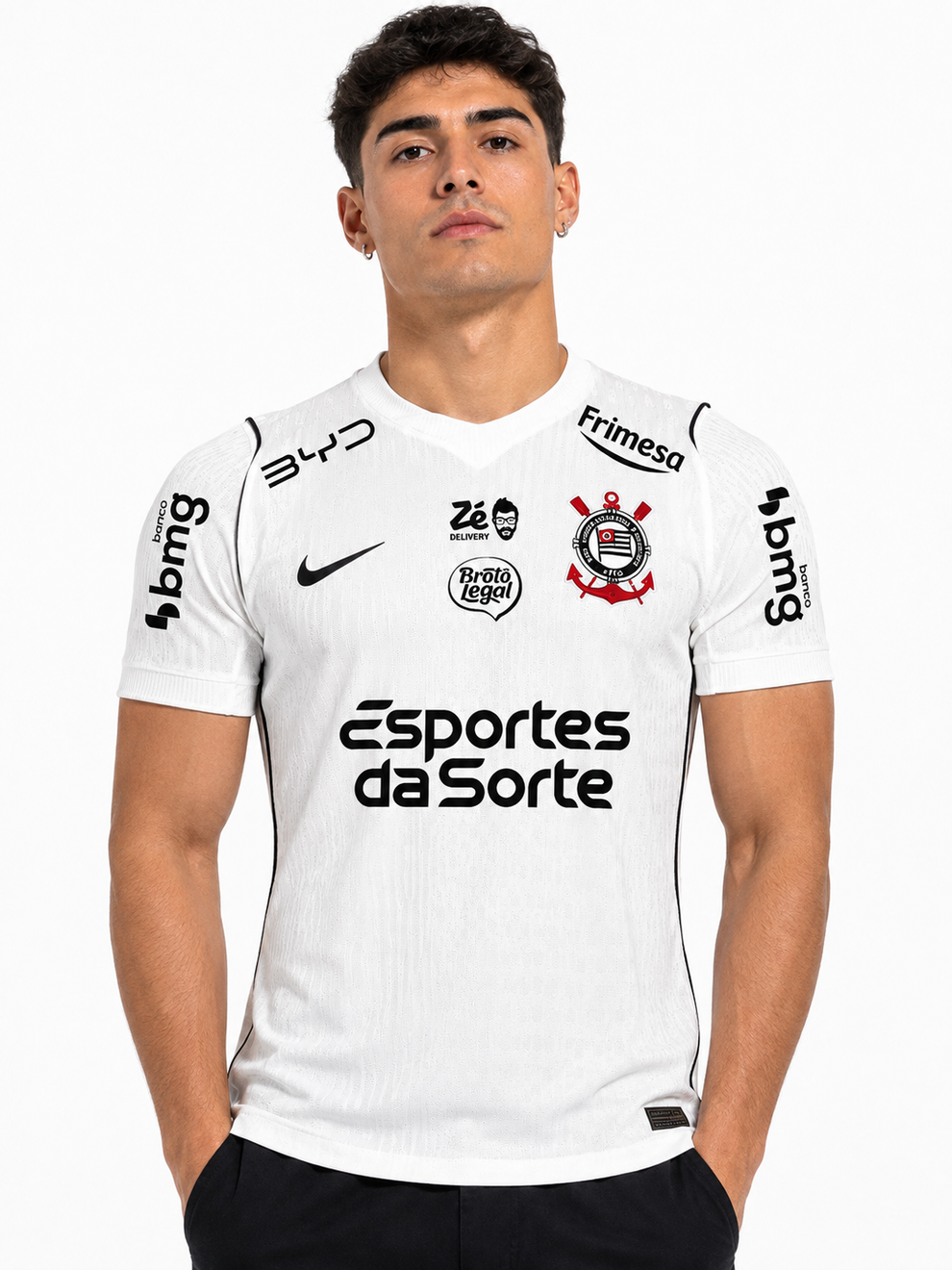 Corinthians Jogador Titular FULL PATROCÍNIOS - 1