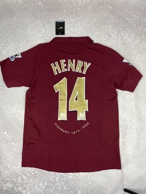 Arsenal Retrô 2005 Henry - 4